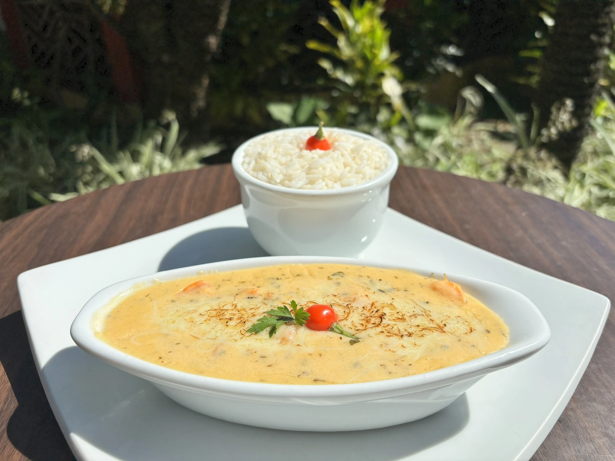 Escondidinho de camarão do Maracajú Comfort Food