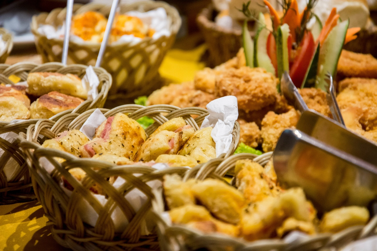 Buffet cafe da manhã do Restaurante Maracajú - Porto de Galinhas