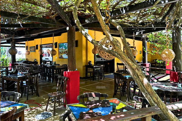 Varando do Restaurante Maracajú - Porto de Galinhas