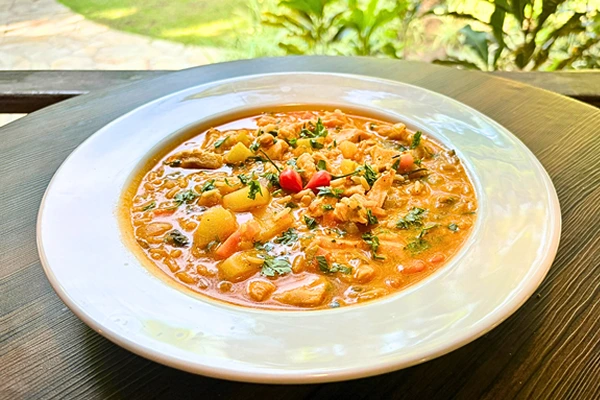 Canja de Galinha do Restaurante Maracajú - Porto de Galinhas